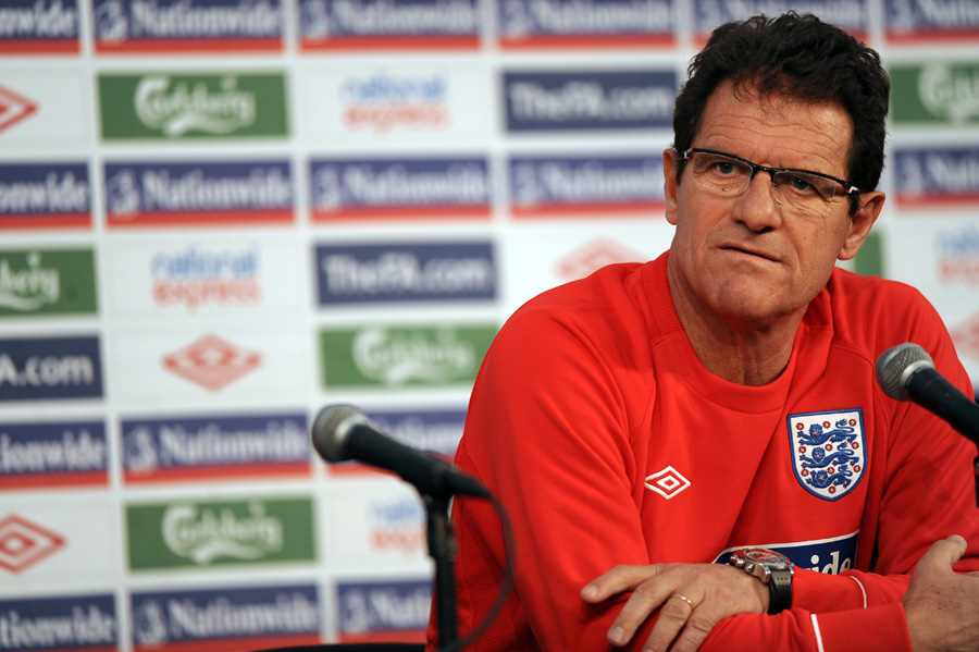 Fabio Capello press conference